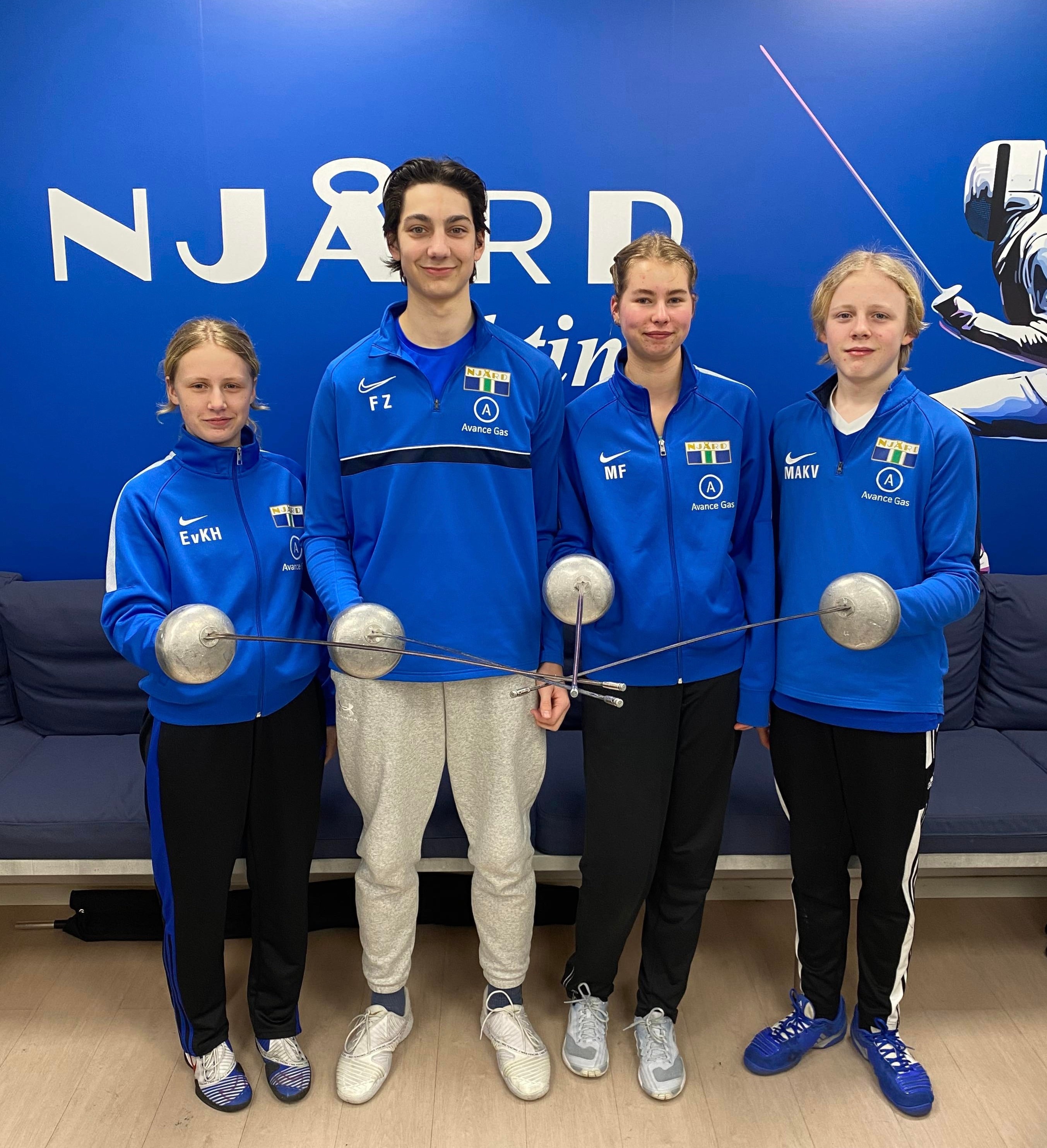 FEM NJÅRDFEKTERE TATT UT TIL KADETT OG JUNIOR EM I TALLIN